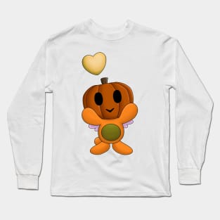 Pumpkin Chao Long Sleeve T-Shirt